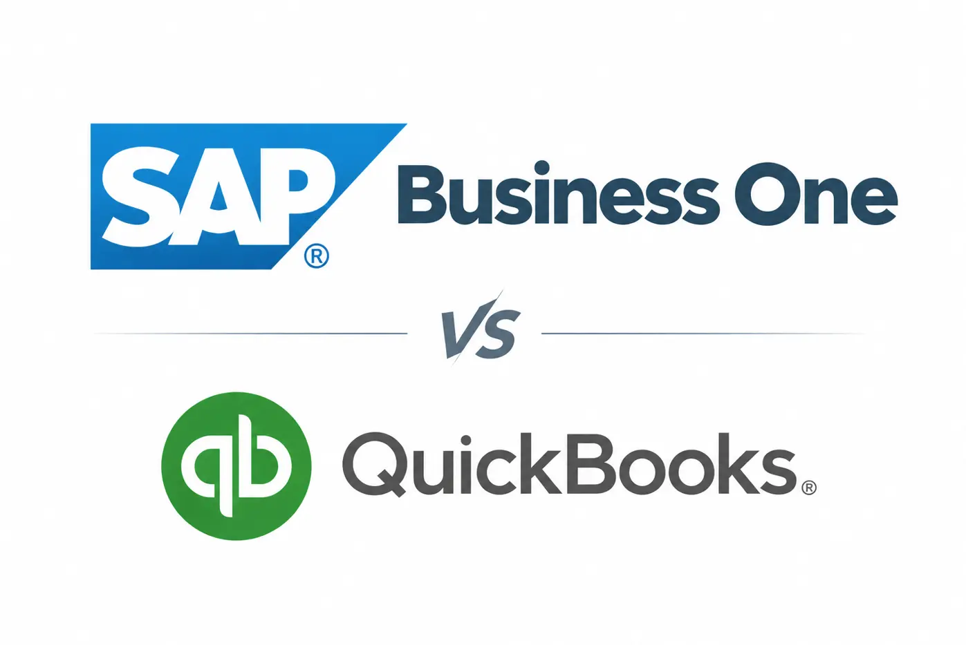 SAP B1 vs QuickBooks Comparison